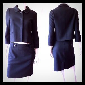 Banana Republic 100%wool suit 4 Petite